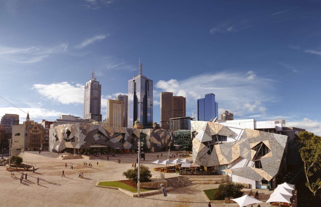 Voyage en Australie - Federation Square, Melbourne