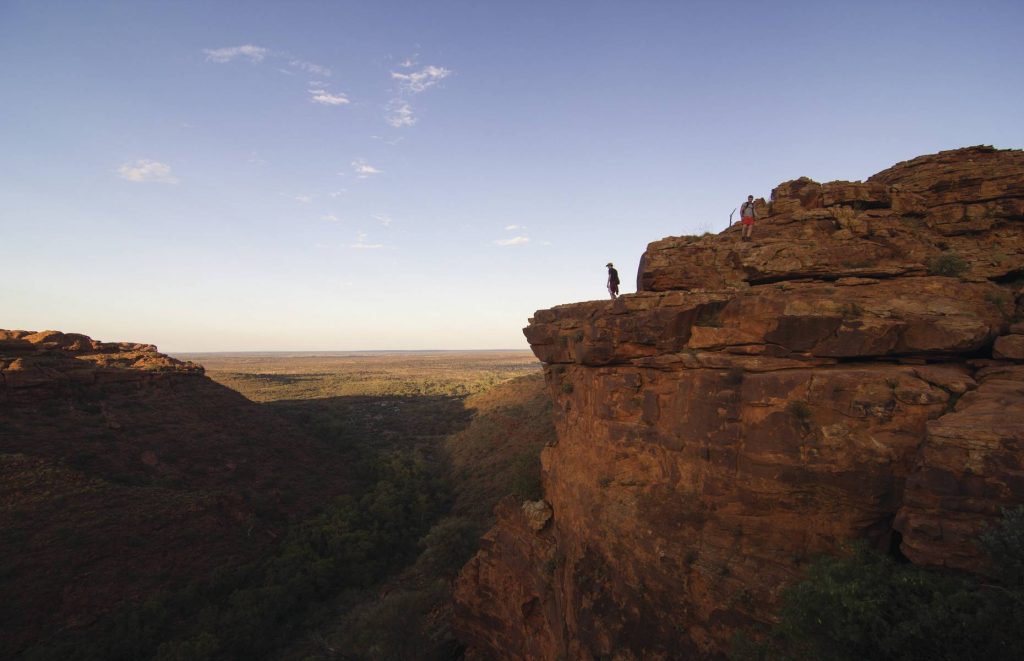 Voyage en Australie - Lever de soleil, Kings Canyon