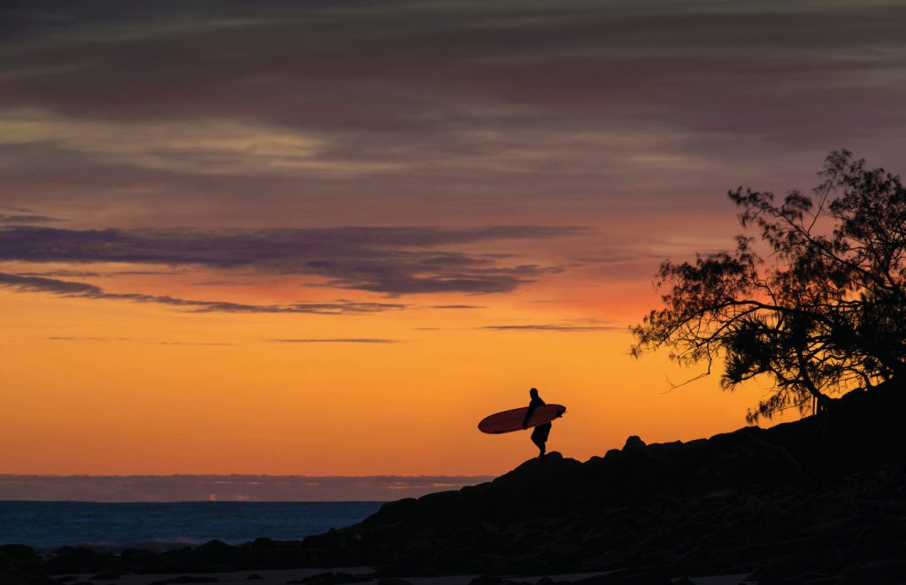 Voyage en Australie - Surfeur à Noosa