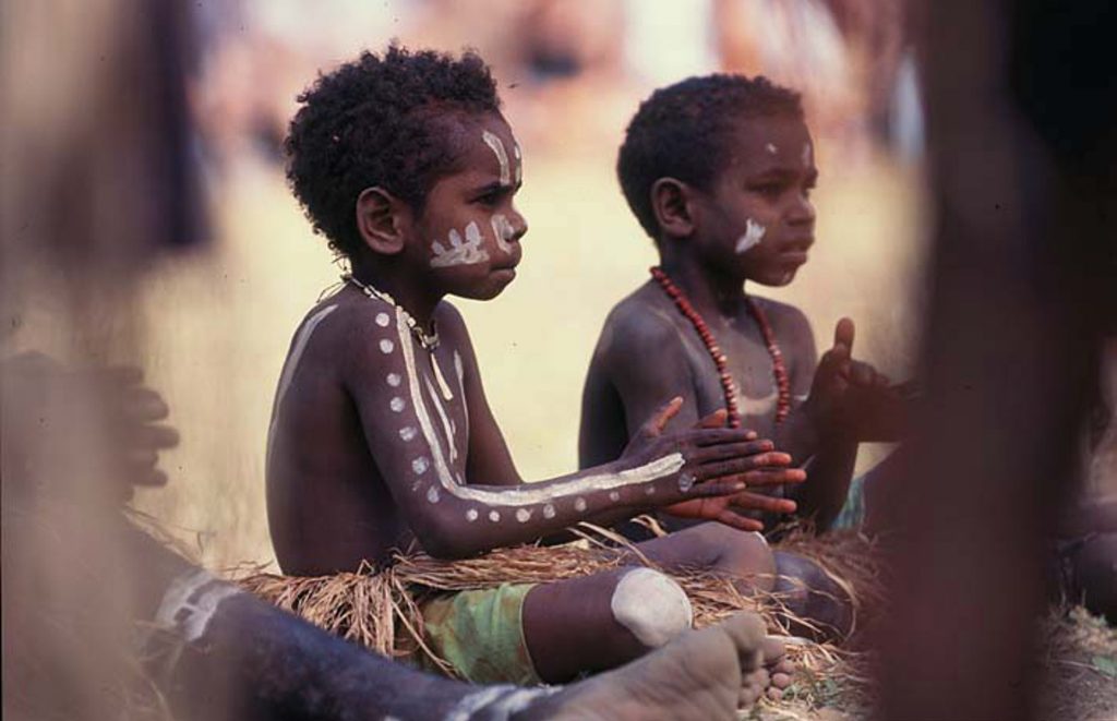 Voyage en Australie - Enfants aborigènes