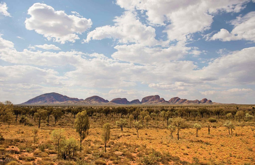 Kata Tjuta centre rouge voyage australie