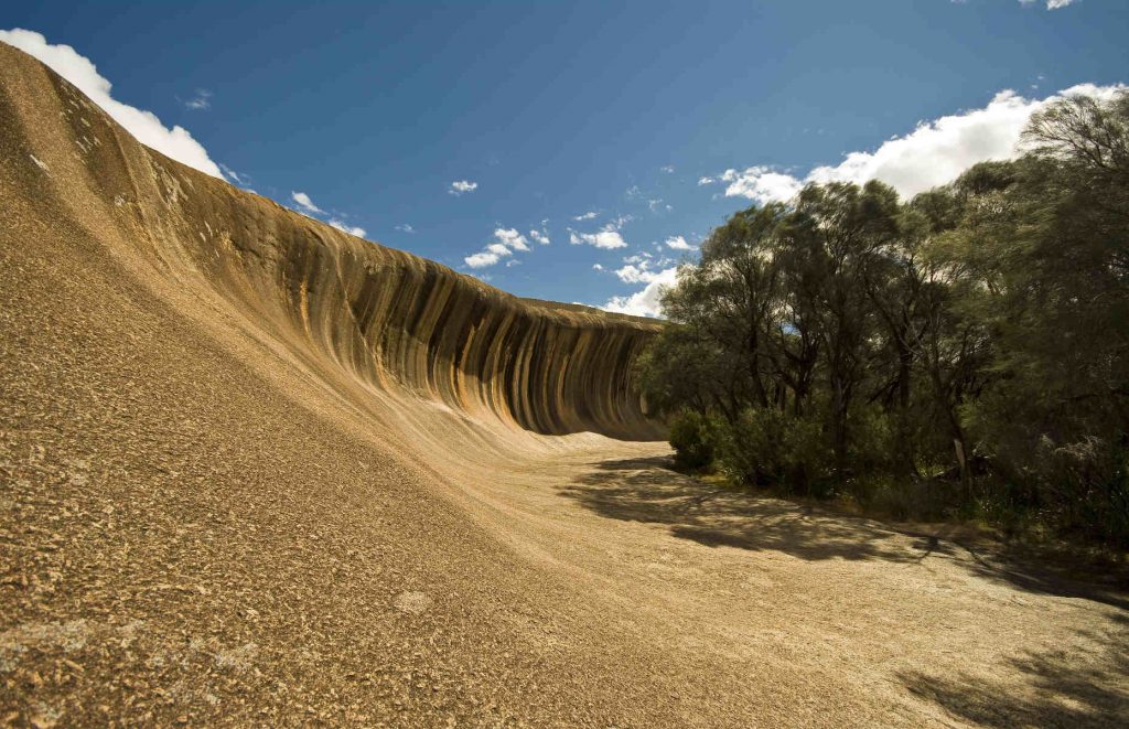 wave rock voyage australie