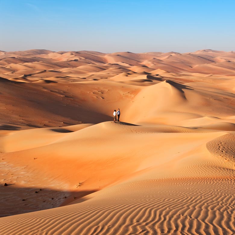 désert Abu Dhabi