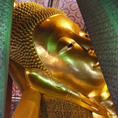 Bouddha couché Bangkok