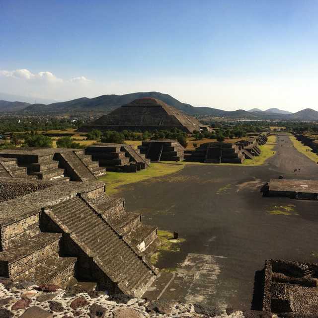 Tour du Monde de Singapour à Mexico - Teotihuacan